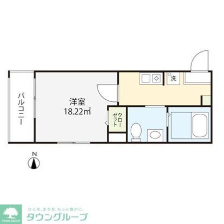 チェルシークロイスターズの物件間取画像